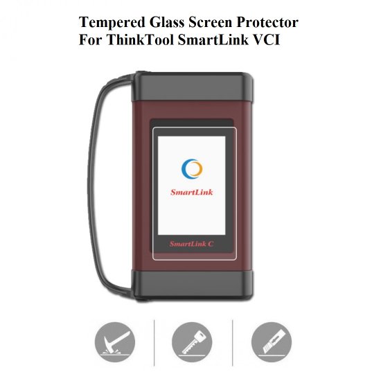 Tempered Glass Screen Protector for ThinkCar ThinkTool SmartLink - Click Image to Close